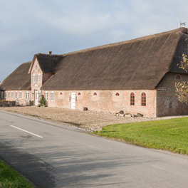 Brink Møllegaard vom Weg ausgesehen