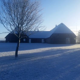 Brink Møllegaard im Schnee